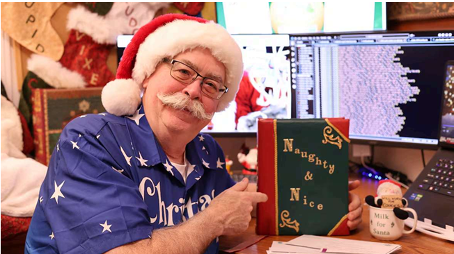 Photo of Alan Kerr, Santa's Head Elf