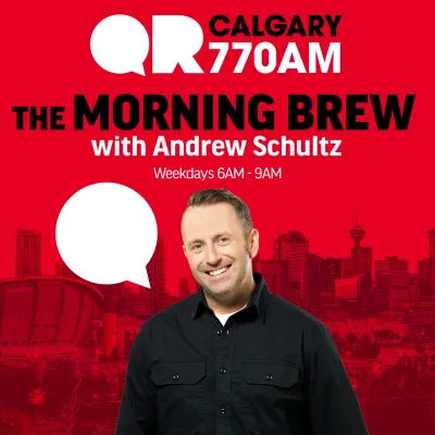 logo for qrcalgary mornings with andy